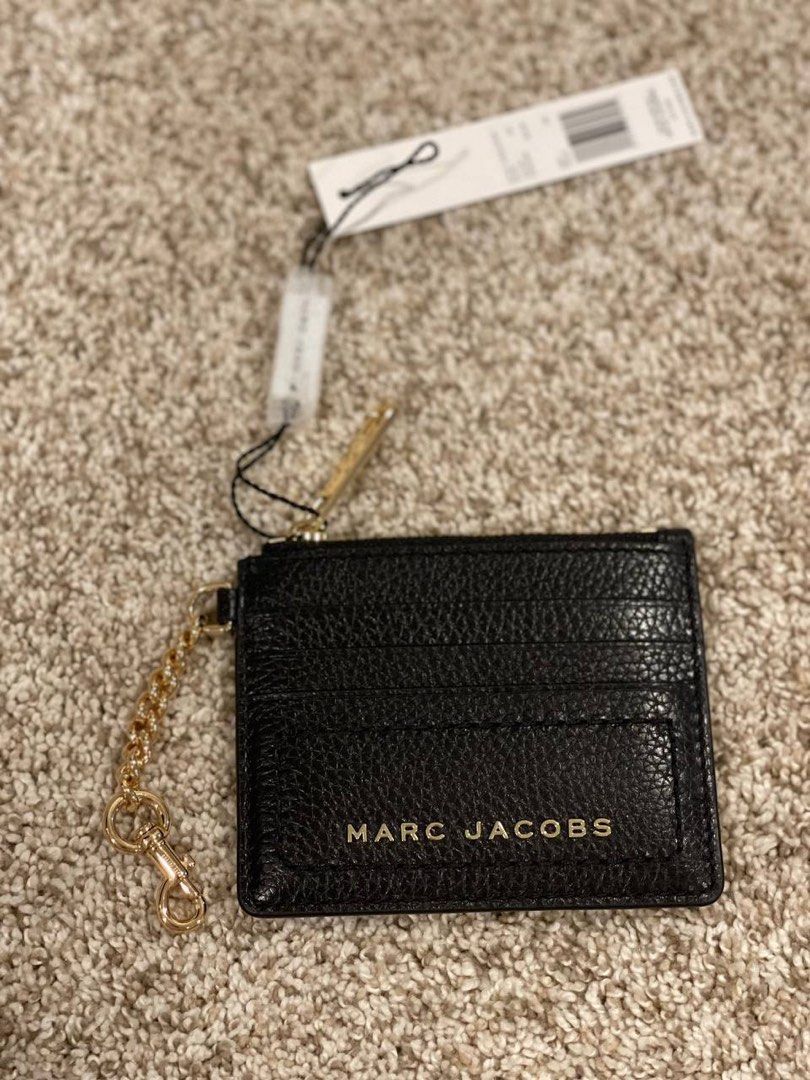 Marc jacobs best sale card holder keychain