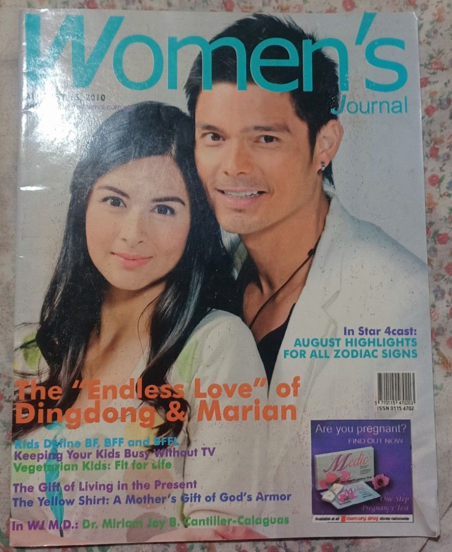 Marian Rivera Magazine Womens (Category: Magazines) located in Batangas. Submitted by nickiperry12 (Listing ID 1243014864, Image 1). Description: Selling one of my Marian Rivera Magazine cover. This is from my personal collection. I am a huge fan since 2008. I kept my magazine well because I love collecting magz. Ypu can check other listing i have and you can also get FREE items. One of those rare cover. From Marimar era. Dongyan forever..