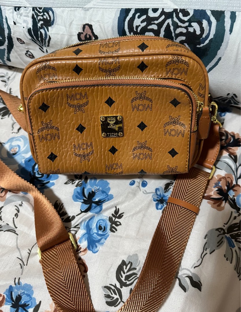 Mcm bag sling outlet