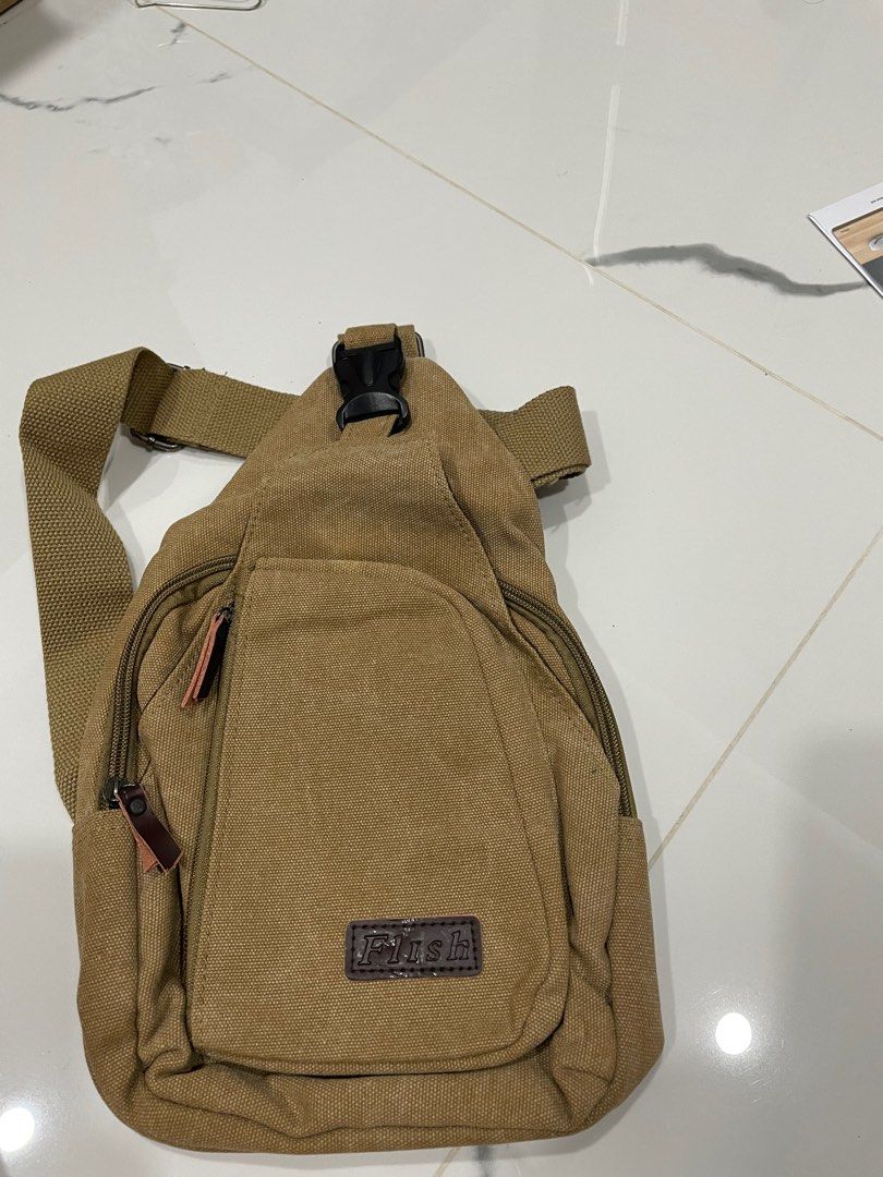 Men's canvas new arrivals sling bag