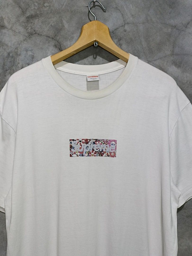 Supreme Takashi Murakami COVID-19 Relief Box Logo Tee White Men's - SS20 -  US