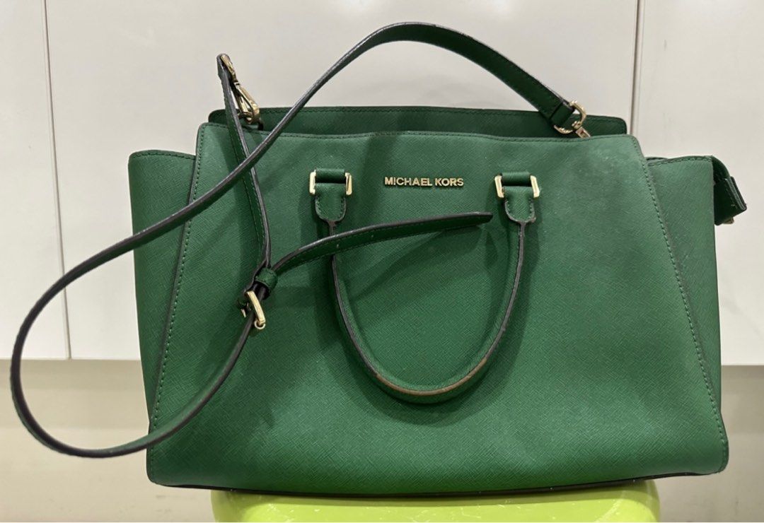MK Selma in green Women s Fashion Bags Wallets Tote Bags on