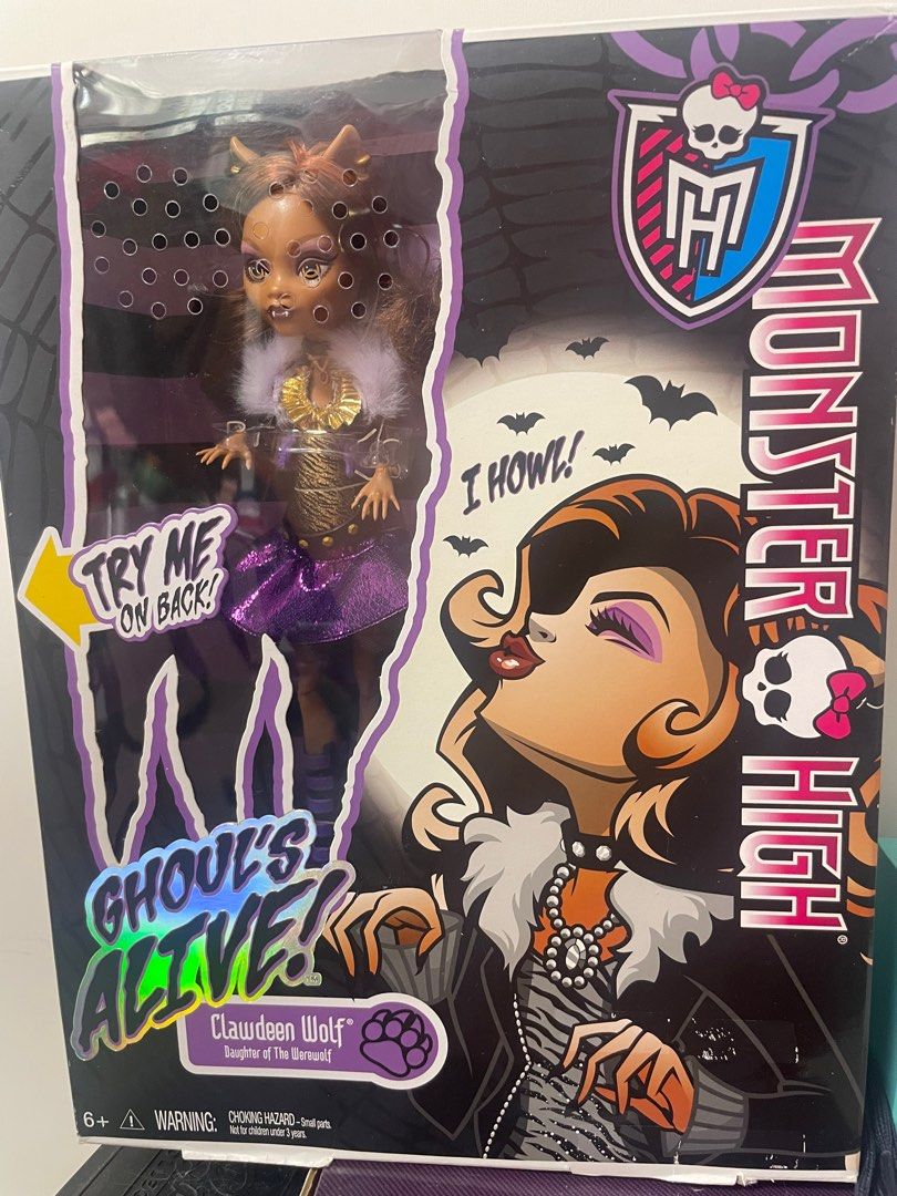Monster High Clawdeen Wolf Carousell