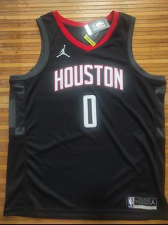 Red Adidas Yao Ming Houston Rockets Jersey Adult XL