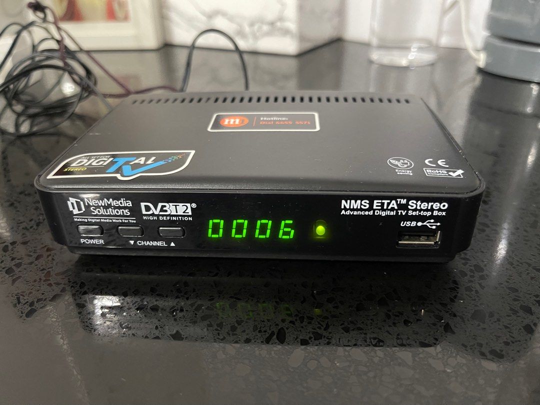 New Media Solutions Digital SetTop Box, TV & Home Appliances, TV