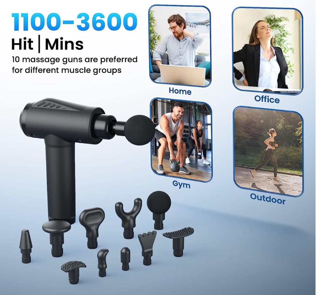 Adjustable muscle massage gun outlet