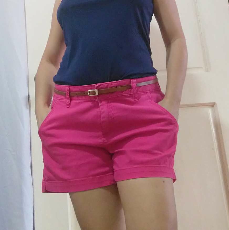Nice fit fuschia pink short