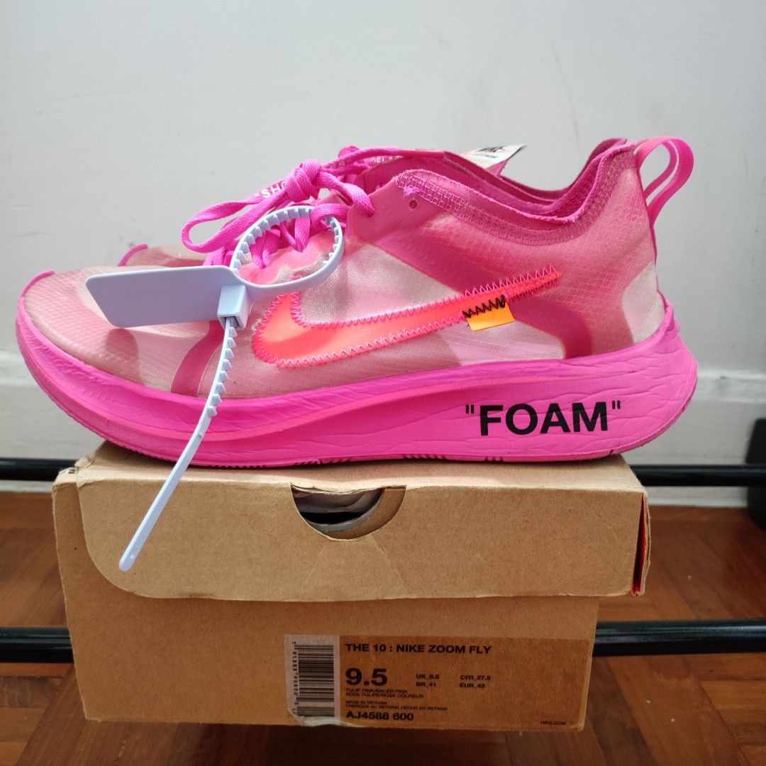 Nike Zoom Fly Off White, 女裝, 鞋, 波鞋- Carousell