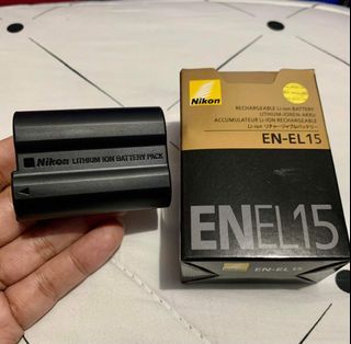 NIKON EN-EL15 EL15 BATTERY CAMERA
