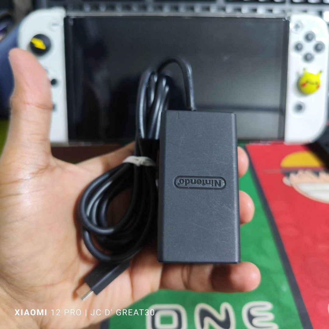 Nintendo Switch Charger Original on Carousell