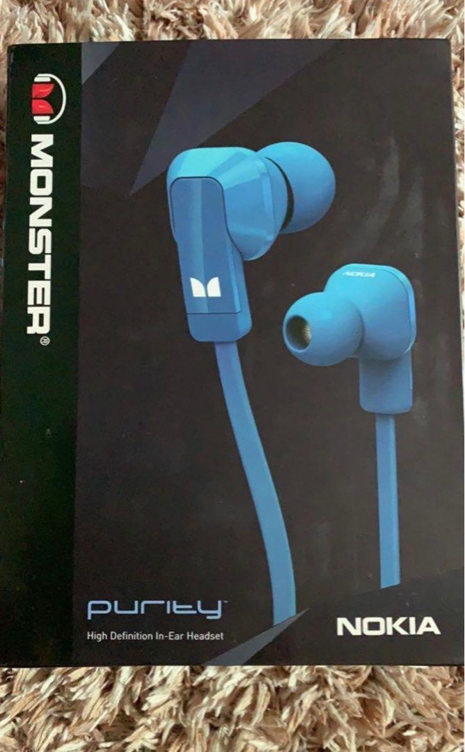 Nokia Purity HD In-Ear Headset (Category: Earphones) located in Makati City. Submitted by primestuff (Listing ID 1242995501, Image 2). Description: Nokia Purity HD In-Ear Headset Unused. Bought and stored. In-ear Headset- it has a built-in microphone which you can use for calling also. RFS- Decluttering MOP- GCash/BPI Delivery can be arranged via Lalamove/Grab. SF c/o buyer. Pls check my other listings. Thank you. .