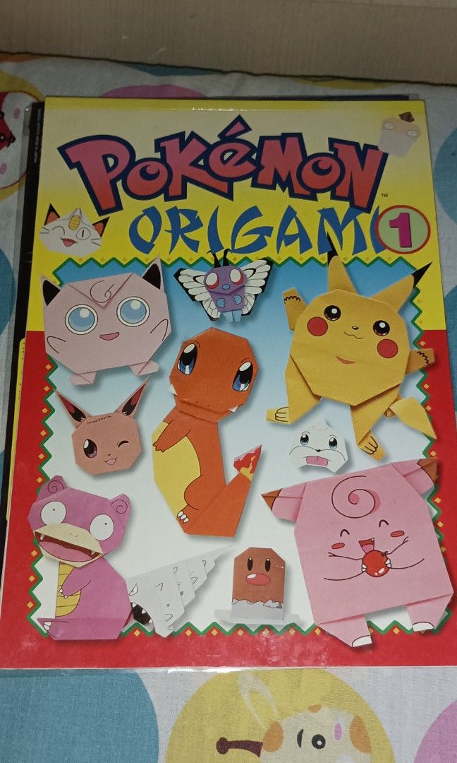 Revista Origami Pokemon Manga