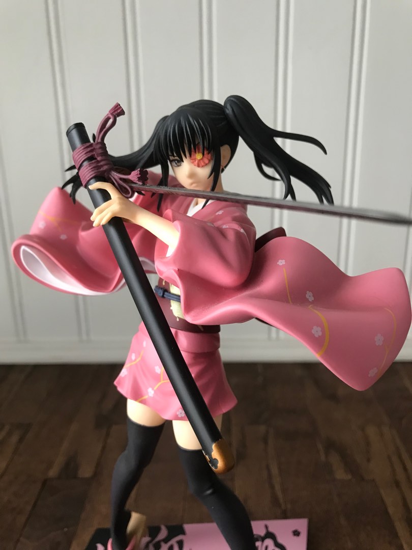 ORIGINAL - Gintama - Yagyu Kyubei - Kyuubei - 銀魂柳生久兵衛 - Alpha Omega figure,  Hobbies & Toys, Toys & Games on Carousell