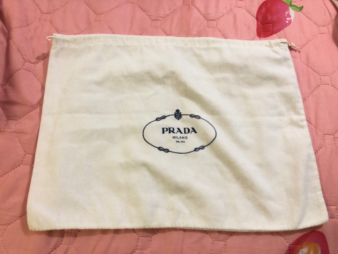 Prada dust bag for sale best sale