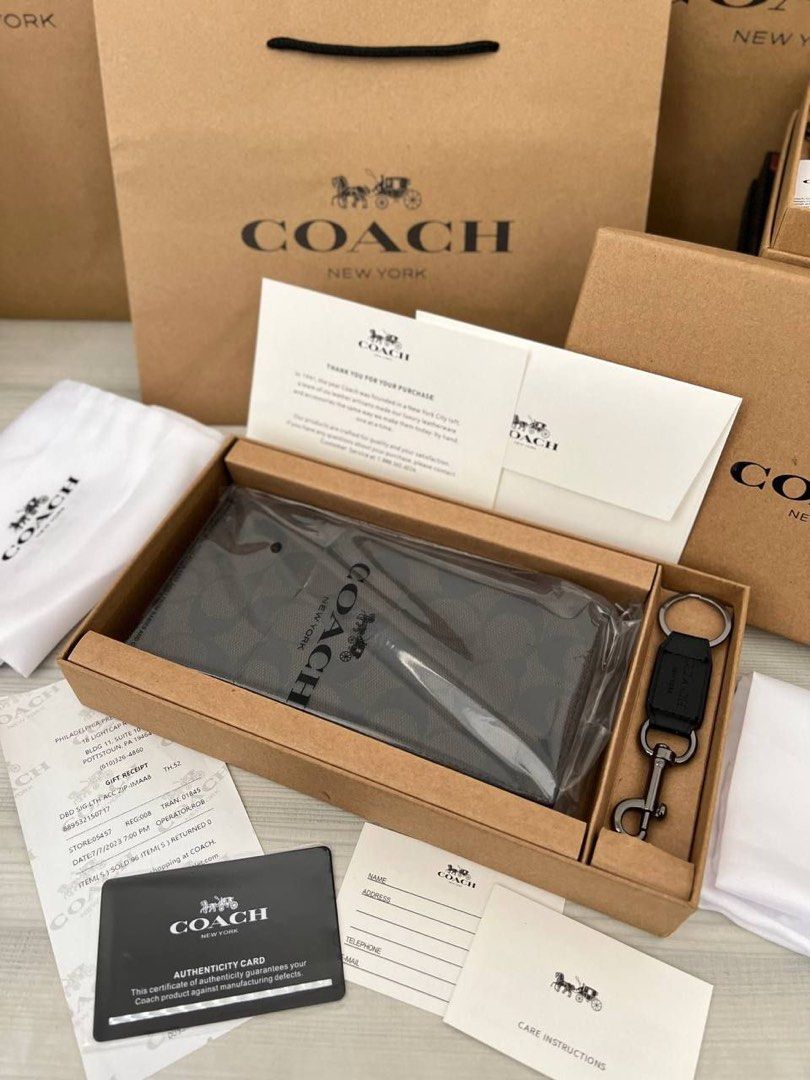 Coach outlet wallet mens outlet