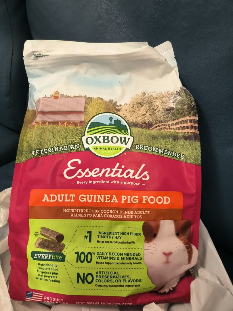 Oxbow Adult Guinea Pig Food Pet Supplies Pet Food on Carousell