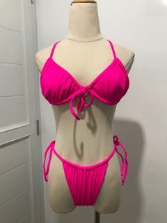 Pacific Palais Hot Pink Bikini Swimwear Set