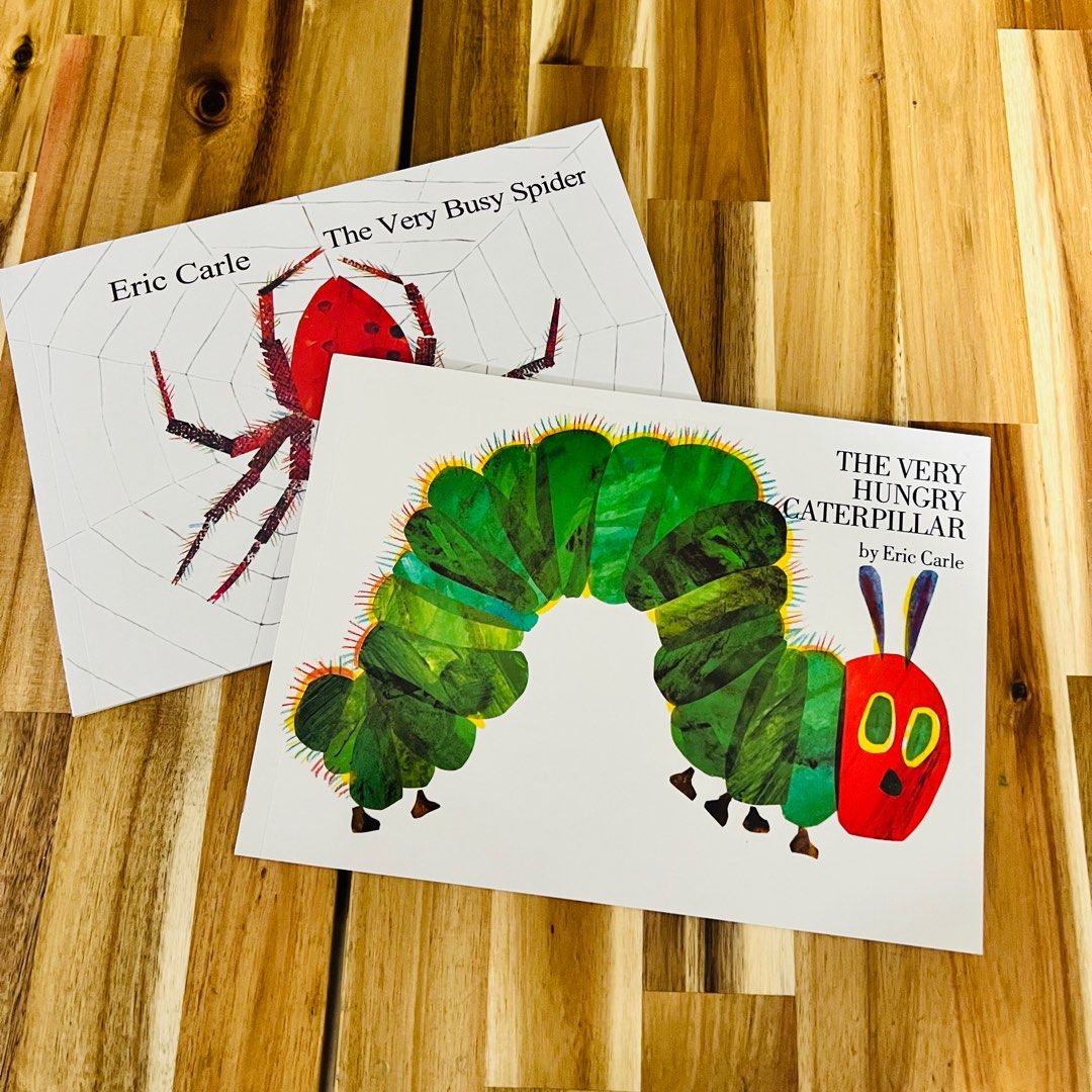 Paperback Eric Carle Hungry Caterpillar (Category: Children's Books) located in Angeles City. Submitted by mara.elle (Listing ID 1242975521, Image 2). Description: Paperback Eric Carle Hungry Caterpillar & Busy Soider Brandnew Big Size.