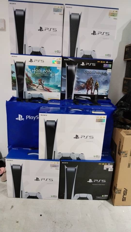 Playstation 5 retail outlet box