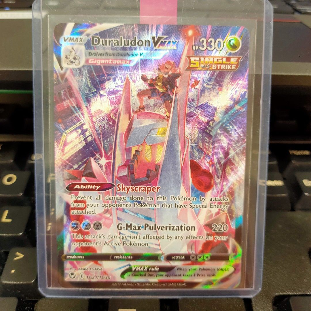 Pokemon TCG Duraludon Vmax Silver Tempest TG21/30 NEW, Hobbies & Toys, Toys & Games on Carousell Pokemon TCG Duraludon Vmax Silver Tempest TG21/30 NEW, Hobbies & Toys, Toys & Games on Carousell