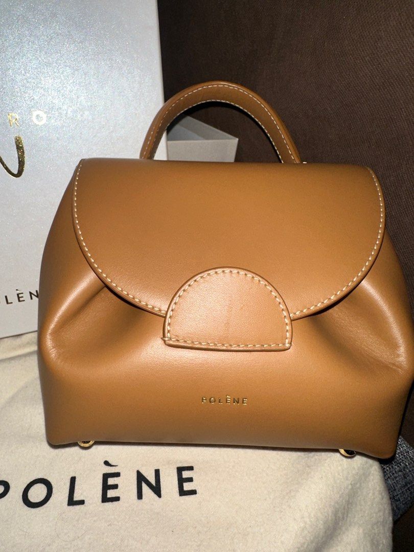 Polene Numero Un Nano Camel smooth leather, Luxury, Bags & Wallets on  Carousell