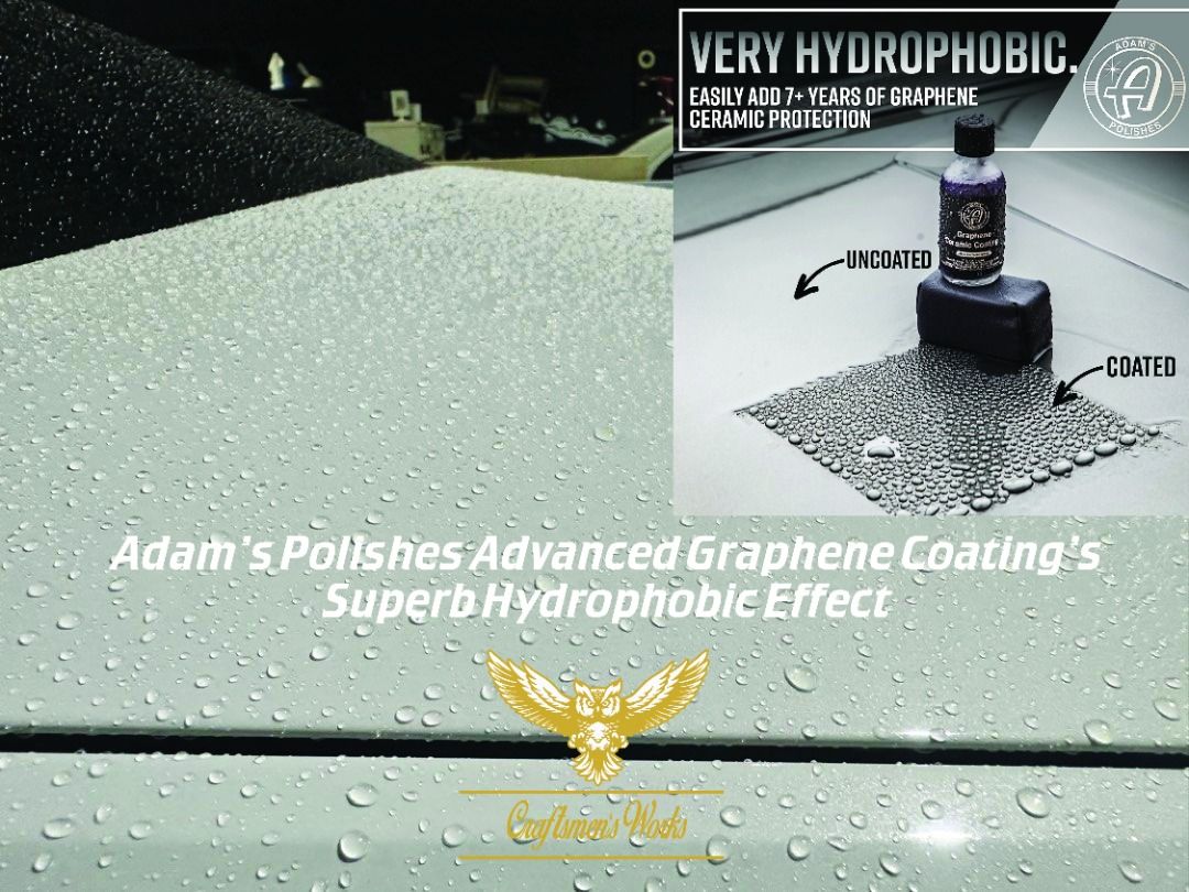 Adam's Polishes Advanced Graphene Ceramic Coating - 10H Graphene  Coating for Auto Detailing, 9+ Years of Car Protection & Patented UV  Technology, Apply After Car Wash & Paint Correction : Automotive