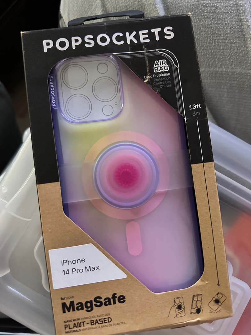 Popsocket Aura Case 14pro Max, Mobile Phones & Gadgets, Mobile & Gadget