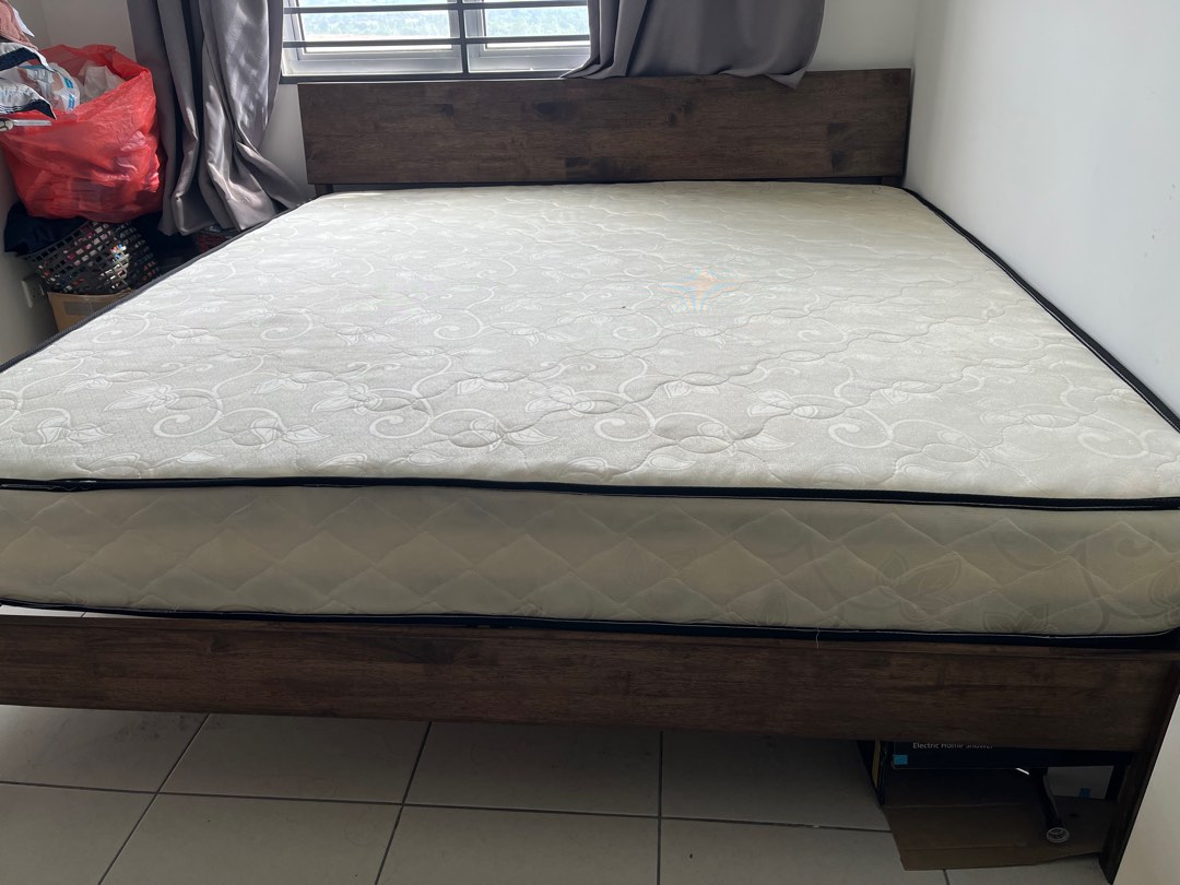 preloved king bed and mattress