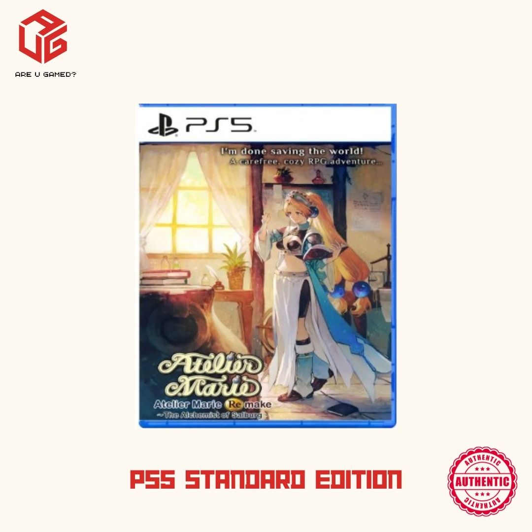 Atelier Marie Remake The Alchemist Of Salburg - PS5 Version Asiatique (Jeu En Anglais) Neuf