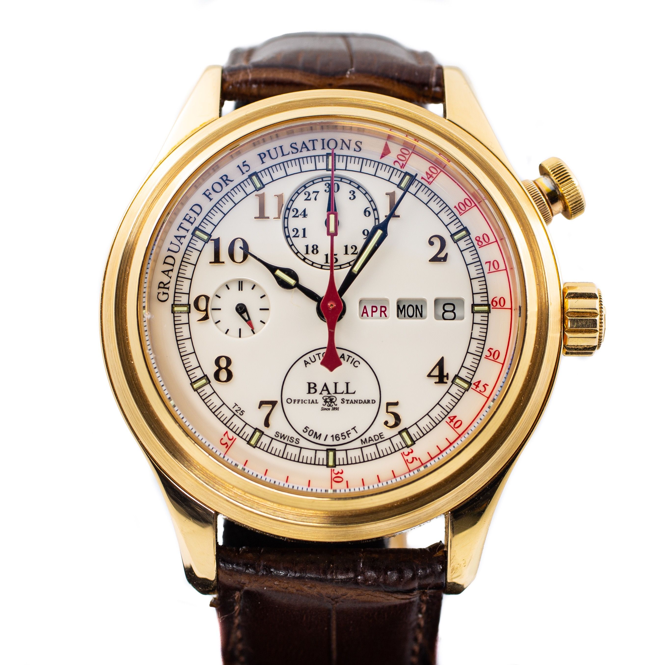 Ball doctor's chronograph best sale