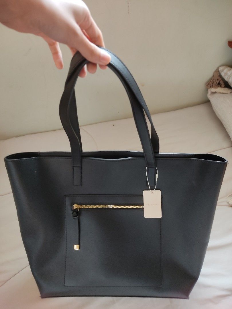 Primark black new arrivals tote bag