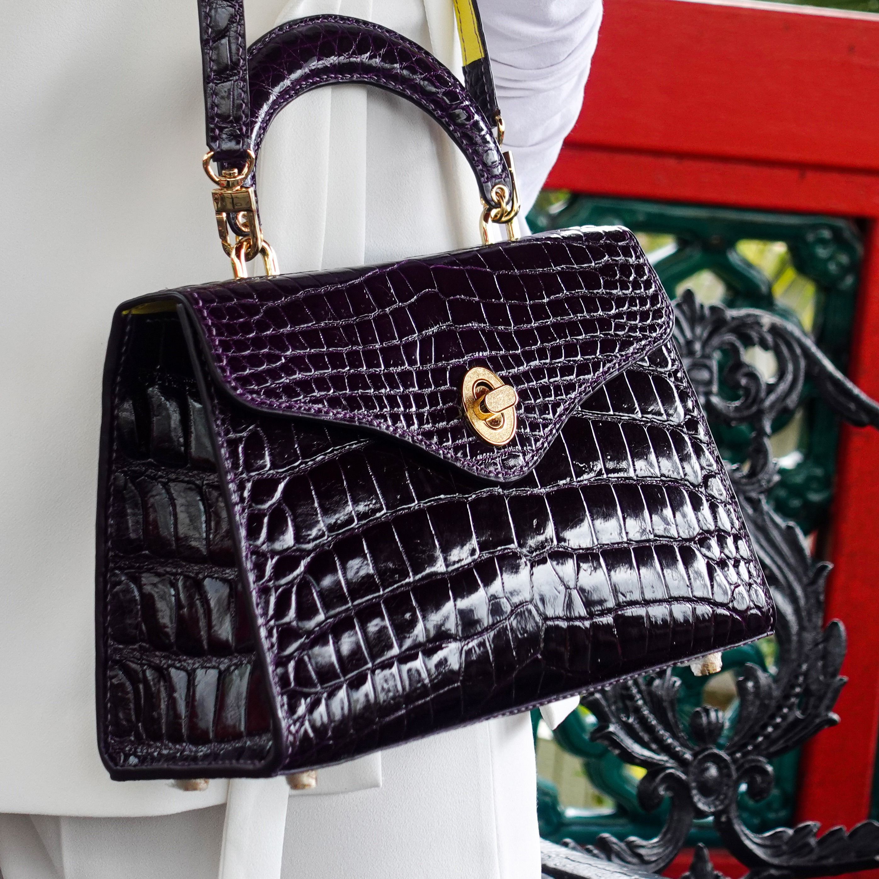 Genuine crocodile handbags for sale outlet