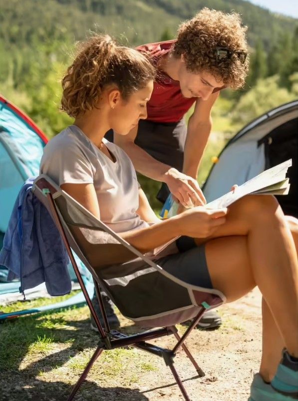 Quechua low cheap camping chair