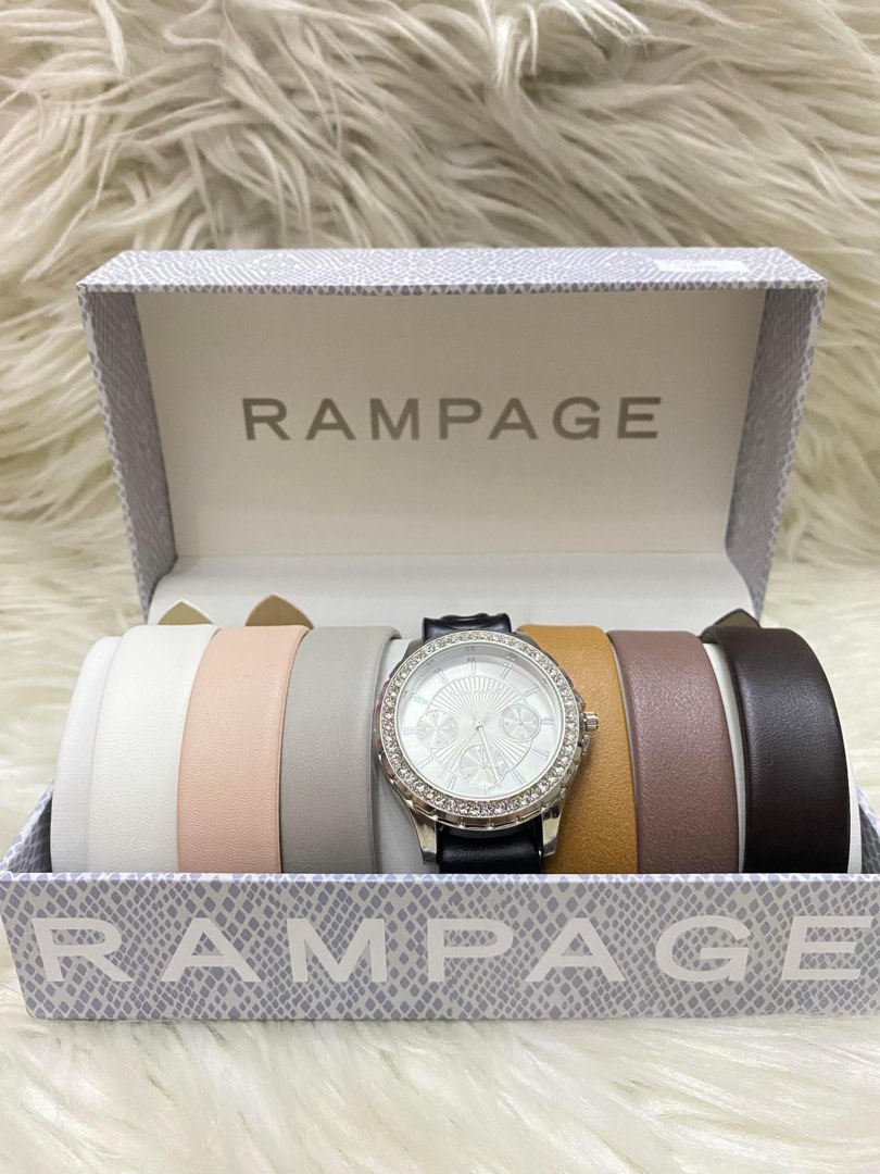 Rampage watches rose on sale gold