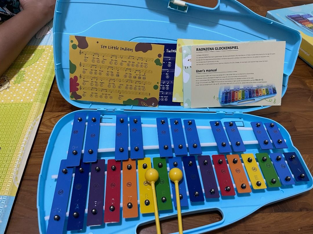 RAONZENA Professional Xylophone 25note, Hobbies & Toys, Music & Media