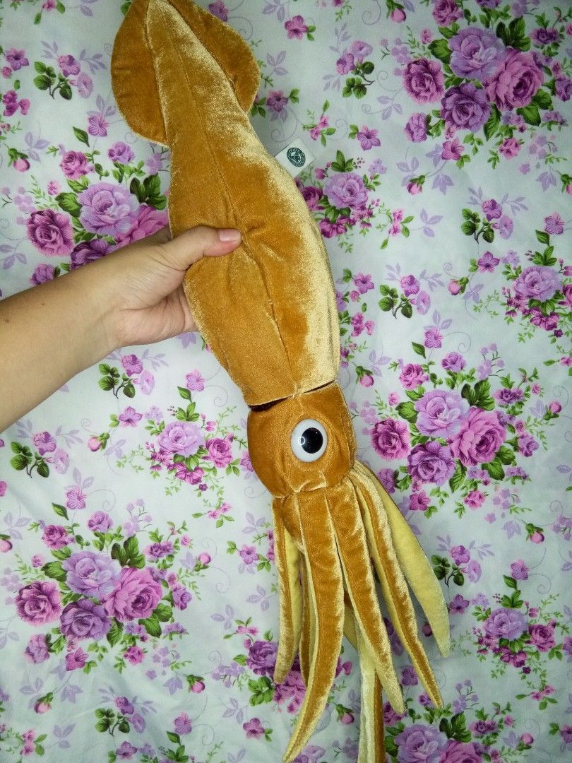 Realistic Giant Squid plush on Carousell