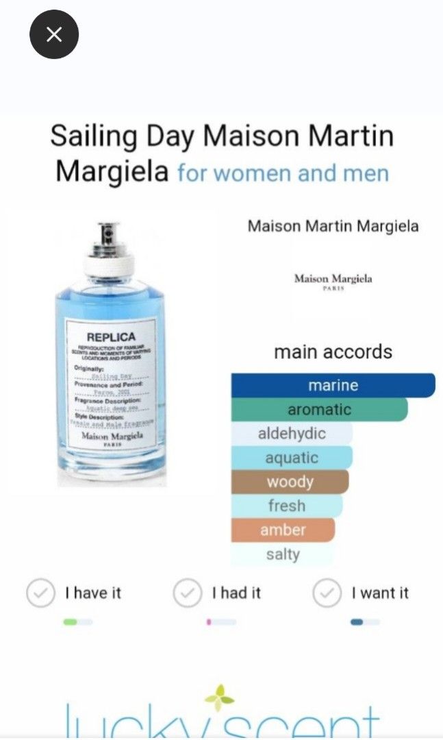REPLICA Sailing Day Unisex Travel Size 30ml by MAISON MARTIN MARGIELA