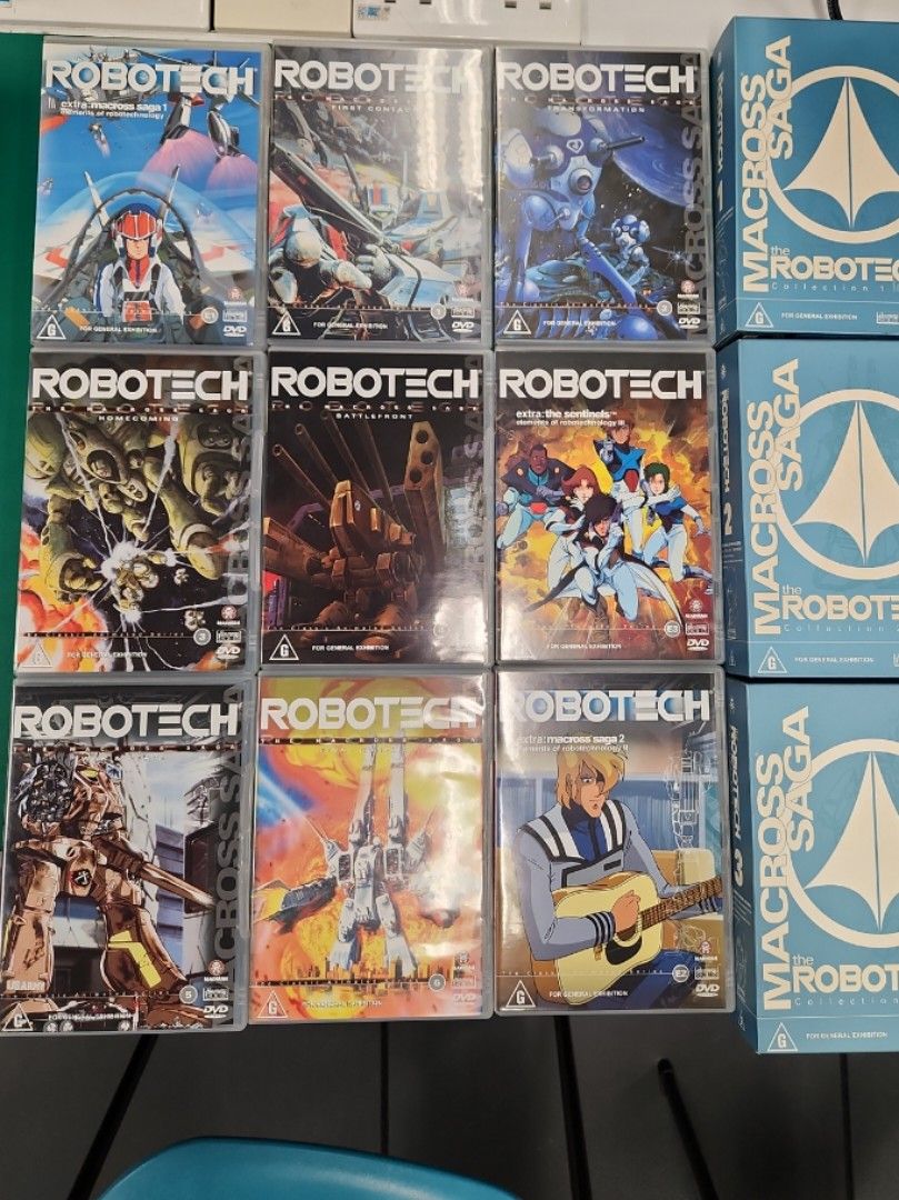 Robotech Macross Saga Full Dvd (Super Rare Collectable)