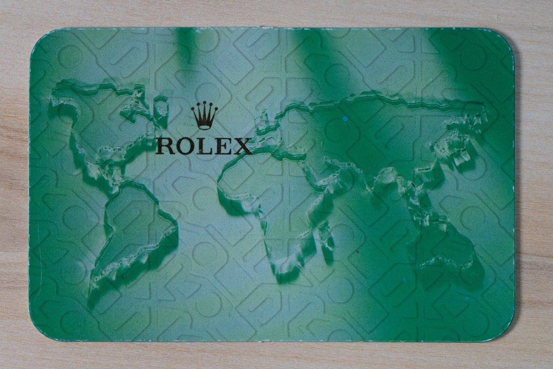 Rolex calendar cards (1980s to early 2000s) Luxury Watches on Carousell