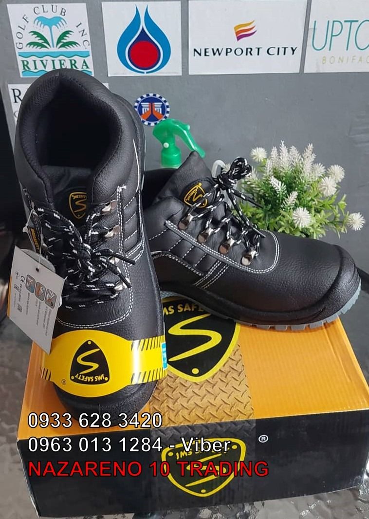 SAFETY SHOES JMS, Men's Fashion, Footwear, Boots on Carousell