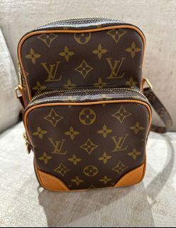 LOUIS VUITTON  sling bag Damier Ebene Canvas Giant / Monogram Noir  N40379