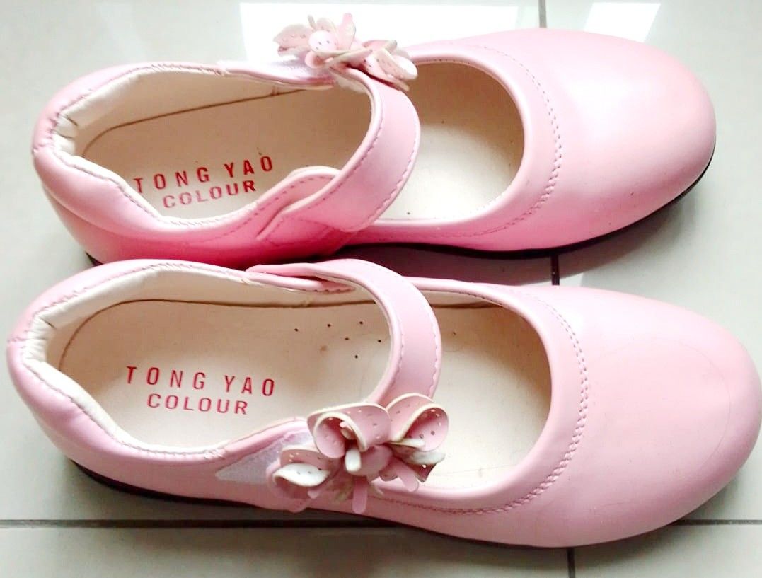 SALE White and Pink Shoes for Girls