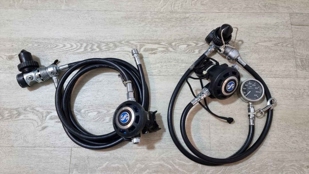 Scubapro MK25/G250V Double/Singles Regulator Set (GUE Configuration