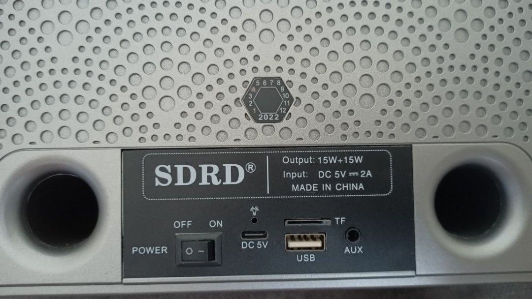 SDRD karaoke set SD312, TV & Home Appliances, TV & Entertainment