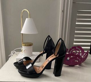 Secondhand black Lanvin heels