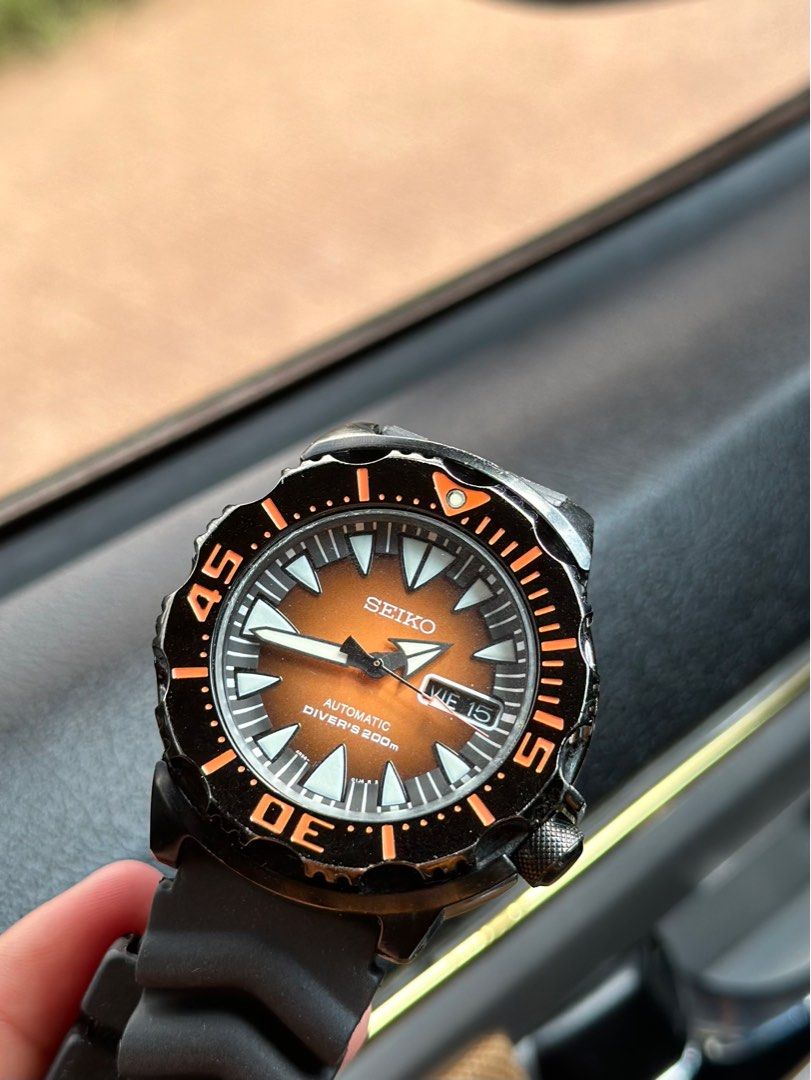 SEIKO MONSTER Gen2 Diver s 200M Automatic Watch Luxury Watches