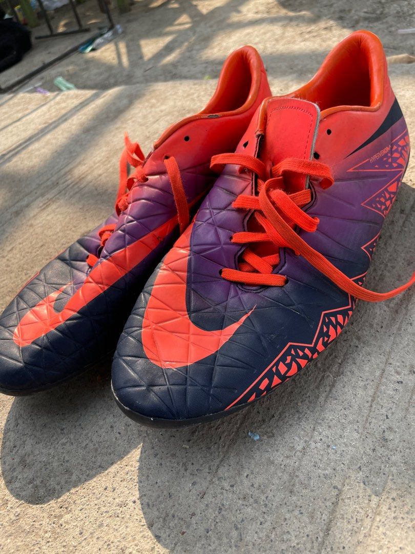 Sepatu futsal shop nike hypervenom orange