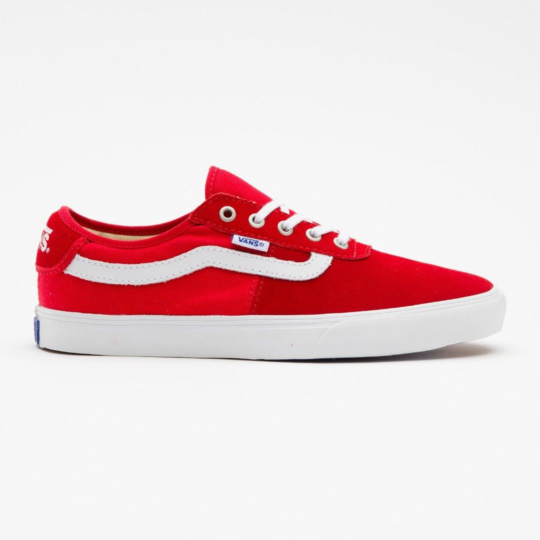 Vans Low Pro Red Sepatu Sneakers Vans Sk8-low Reissue Sf Tomato