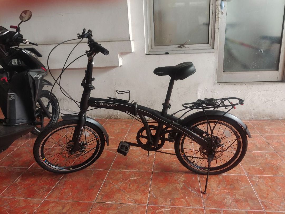 Evergreen folding bike sales