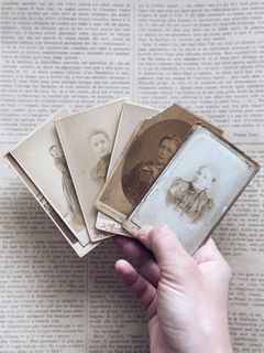 Set 3: Vintage Photo Cabinet Cards of Women (1800s)